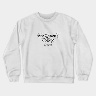 Oxford Queen's College Medieval University Crewneck Sweatshirt